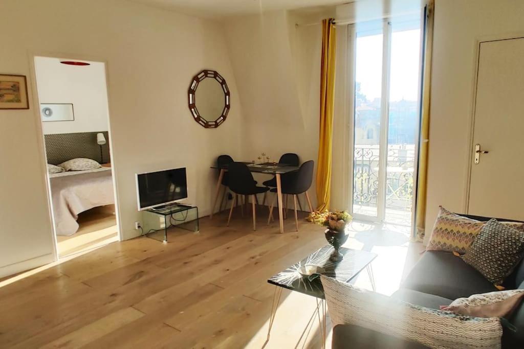 Top Floor Nest, Balcony Close To Sea And Old-Town Nice Buitenkant foto